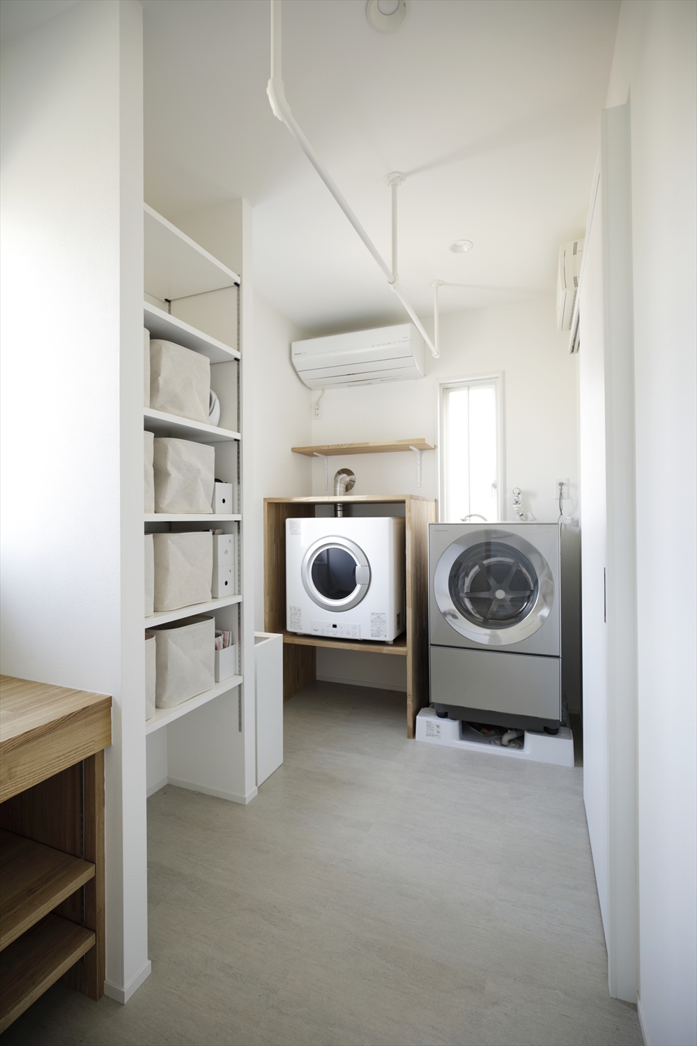 空間が限られるランドリースペースをより便利＆快適に♪❤多機能ランドリーラック 空間が限られるランドリースペースをより便利＆快適に♪❤多機能