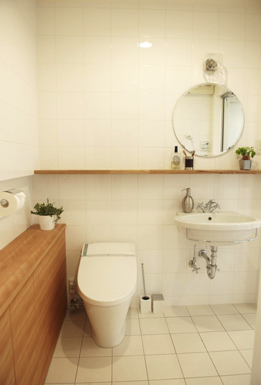 リフォーム・リノベーションの事例｜トイレ　洗面室