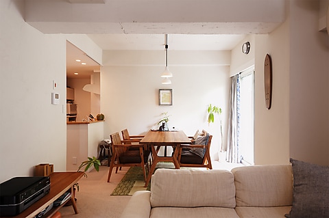 光と風が通りぬける住まい　〜マンションでも断熱性能UP!!〜