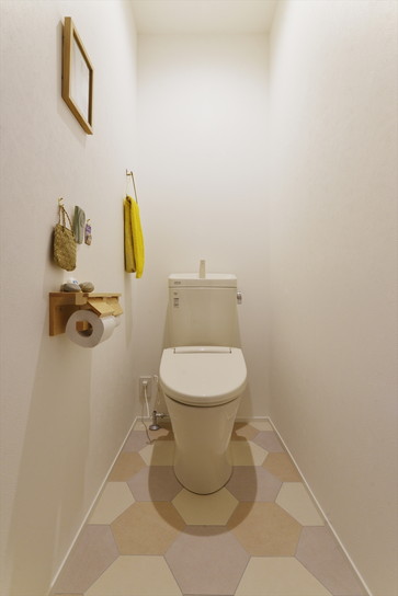 清潔感のあるトイレ室｜東京都足立区戸建リフォーム・リノベーション事例
