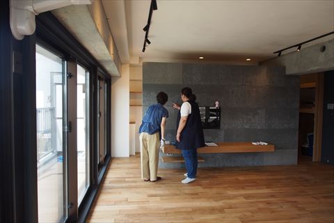 マンションリノベーション 完成現場見学会の様子