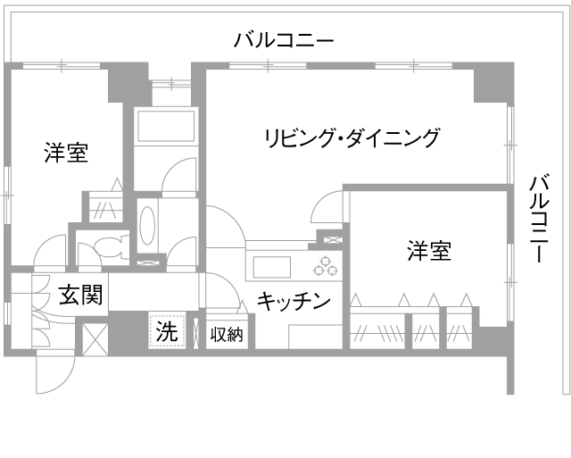 間取り図|Before