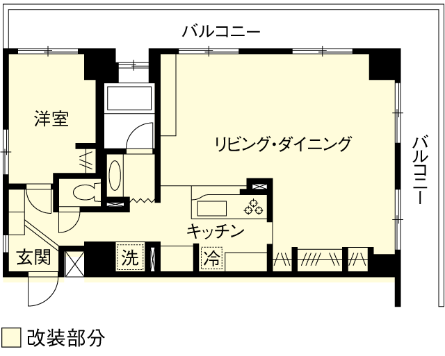 間取り図|After