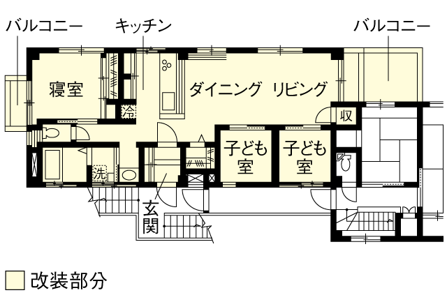 間取り図|After