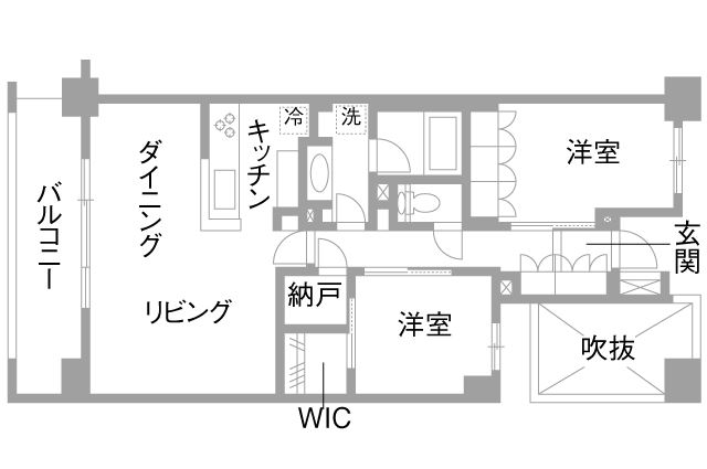 間取り図|Before