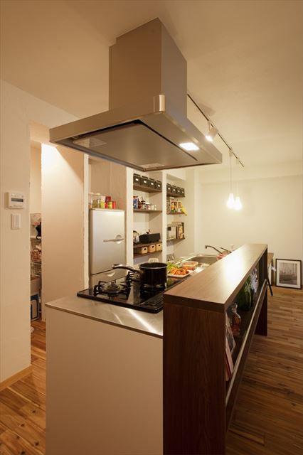 調理家電にスパイス 食器 しまう 見せる ライフスタイル別キッチン収納 ブログ リフォーム リノベーション 新築ならスタイル工房