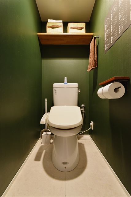 リフォーム・リノベーションの事例｜トイレ　フロアタイル