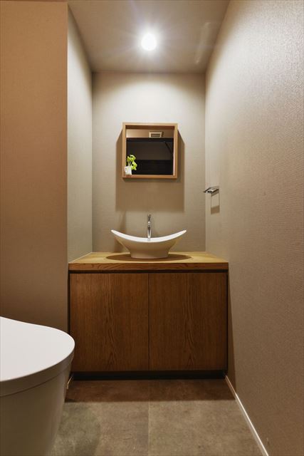 意外と見られているかも トイレの 手洗いカウンター ブログ リフォーム リノベーション 新築ならスタイル工房