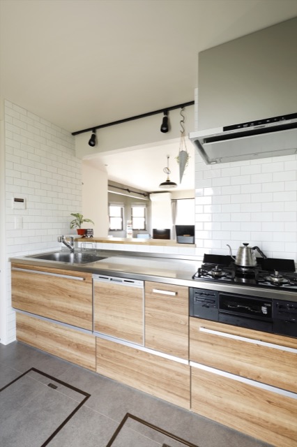 リノベのネタ帳|戸建てリノベのBefore&After 中古戸建 リノベーション後 キッチン