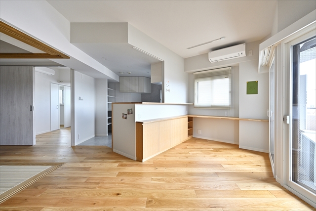 撮影雑記｜マンションリノベーション　I型キッチン