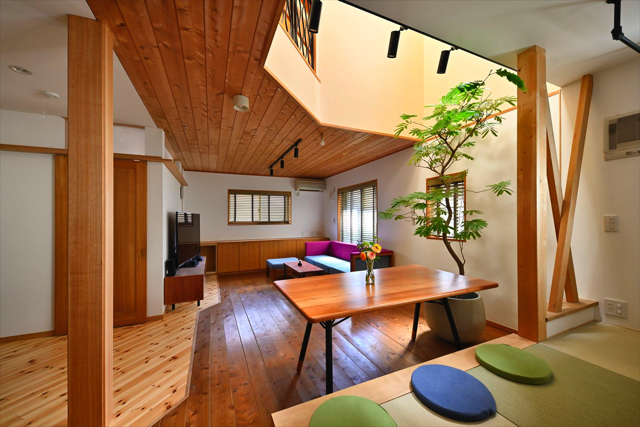 施工事例|お施主様インタビュー 戸建てリノベーション リビング・ダイニング