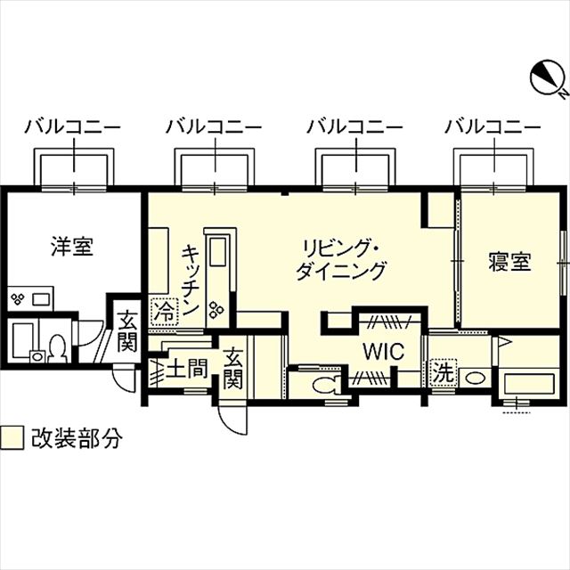 リノベーション施工事例｜ウォークスルークローゼット｜戸建てリノベーション