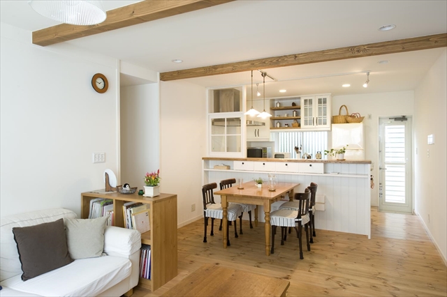 純和風住宅から北欧のナチュラルなお家に一新｜IKEAキッチンリフォーム・リノベーション事例