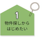 物件探しから始めたい