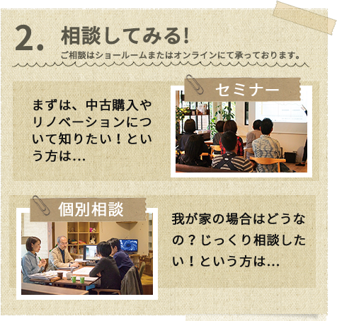 相談してみる