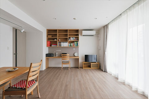 築浅マンションをもっと快適に。暮らしに合わせたフィッティングリノベ