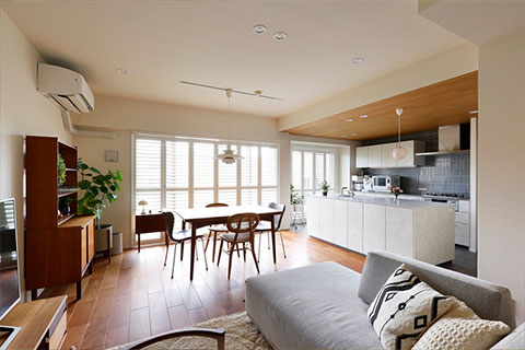 爽やかな風が流れる、くつろぎの住まい