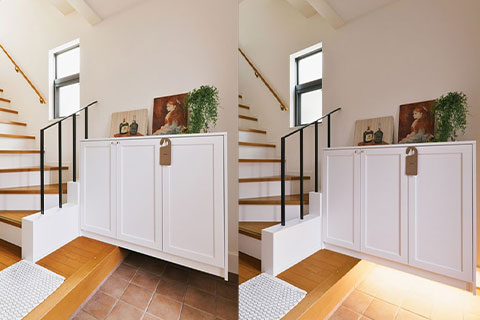 大好きな白でつくる、明るく清潔感のある部分リノベ