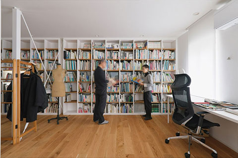 創作に打ち込めるアトリエ兼住居