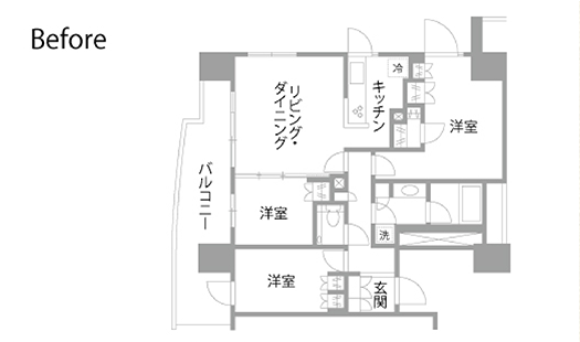Before間取り図
