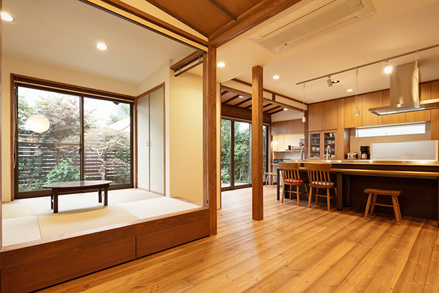 リフォーム・リノベーションの事例|小上がり和室