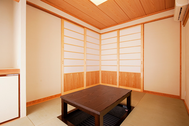 リフォーム・リノベーションの事例|障子戸を閉めた様子